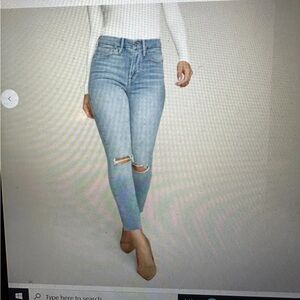 Good American Good Waist Skinny Jeans Sz 27/4